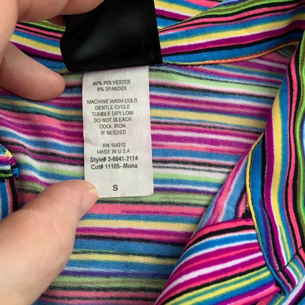 JTB Multi Colored Tank Top - Picture 4 of 5